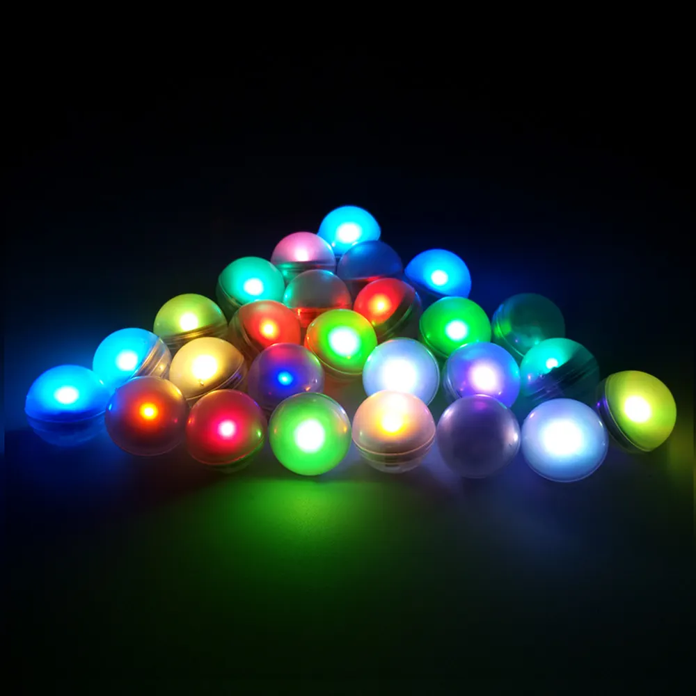 100 pz / lotto fata led perle luce bacche di luci per la decorazione festa di nozze a batteria fiore notte lampade