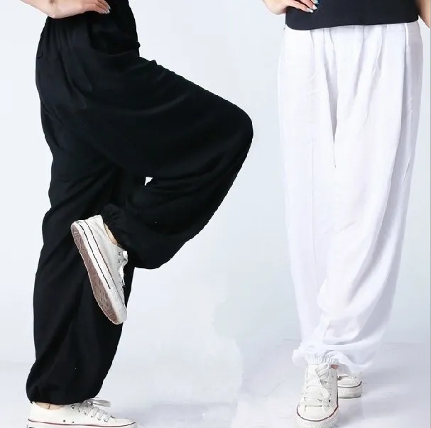 Womens harem pants genie yoga dance aladdin hippie baggy wide comfy trousers 