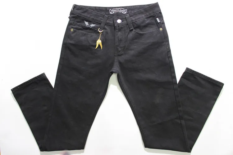 nueva moda robin jeans rectos largos para hombre famosa marca biker jeans robin diseñador sjeans para hombre jeans rasgados para hombres nuestro tamaño más 3042