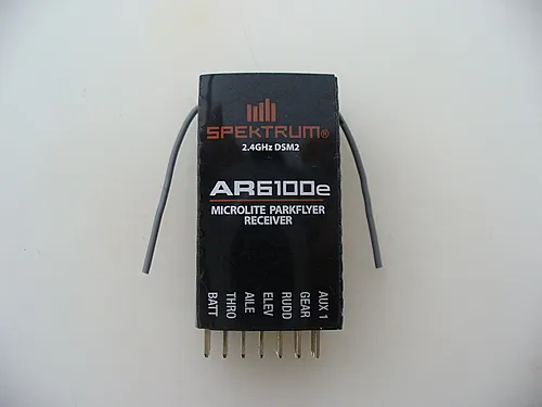 AR6100E DSM2 Spektrum Receiver 6 Channel Enhanced 400 meters 