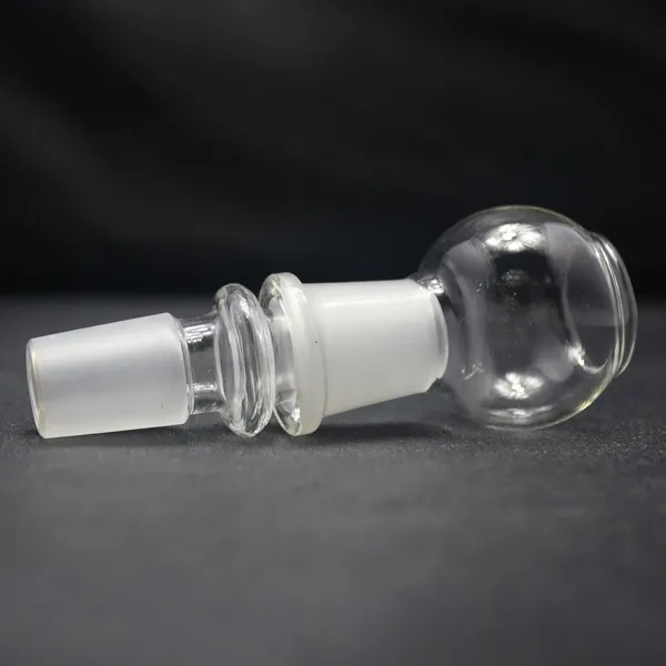 Clear Glass Vapor Dome in Multiple Sizes Glass adapter and Glass Nail kit For Glass bongs Water Pipes Both male and Female joint Free ship