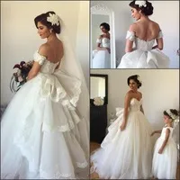 2015 New Spring V Neck Princess Ball Gown Wedding Dresses with Detachable Train Beaded Lace Tulle Wedding Gown Vestidos De Noiva