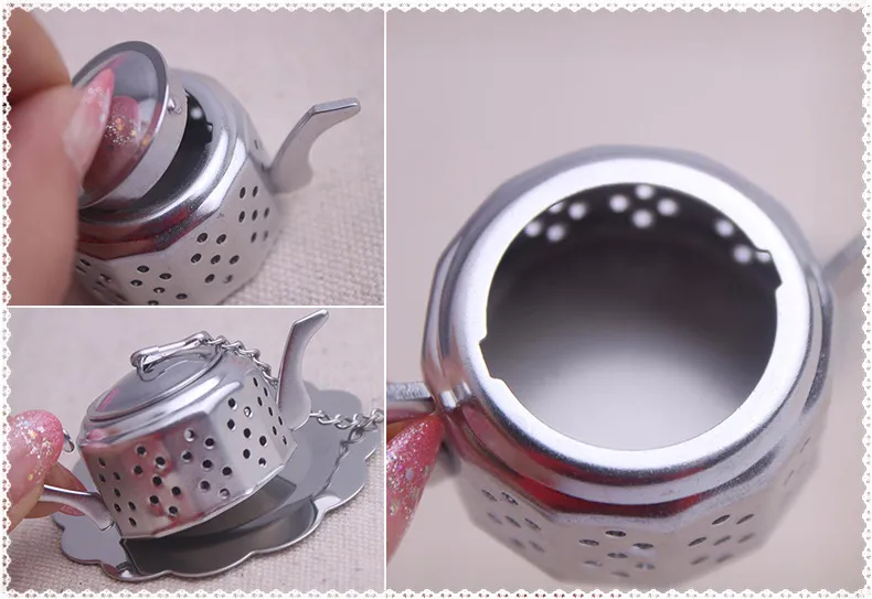 Bruiloft gunst gift en giveaways voor gasten - thee voor twee theepot thee infuser gunsten fantastische souvenir / 