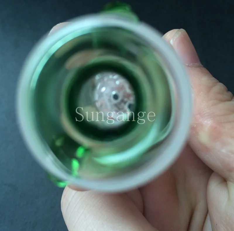 양질의 여성 및 남성 14.5mm 18.8mm 유리 버블 러 및 애쉬 포수 유리 흡연 보울 무료 배송 용 유리 그릇