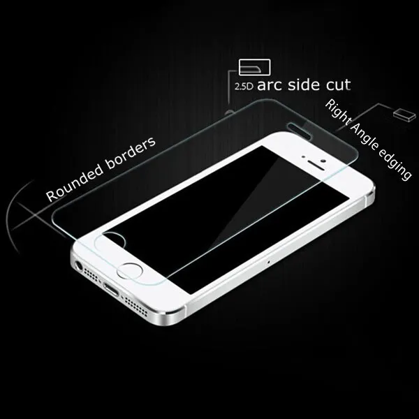 For Galaxy core prime G360 Tempered Glass Screen Protector Film for apple iPhone 6 plus 5s For LG L Bello 2 Nexus 5X