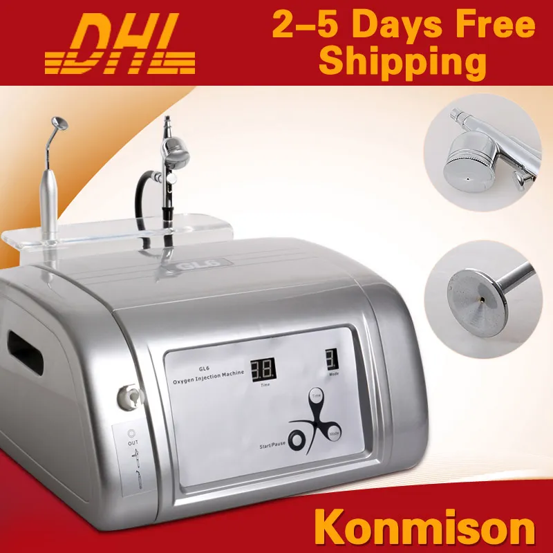 2 in 1 Draagbare zuurstof Gezichtsmachine Salon Gebruik Jet Peel Schoonheid Machine 99% Pure Zuurstof voor Acne Verwijdering Huidverjonging