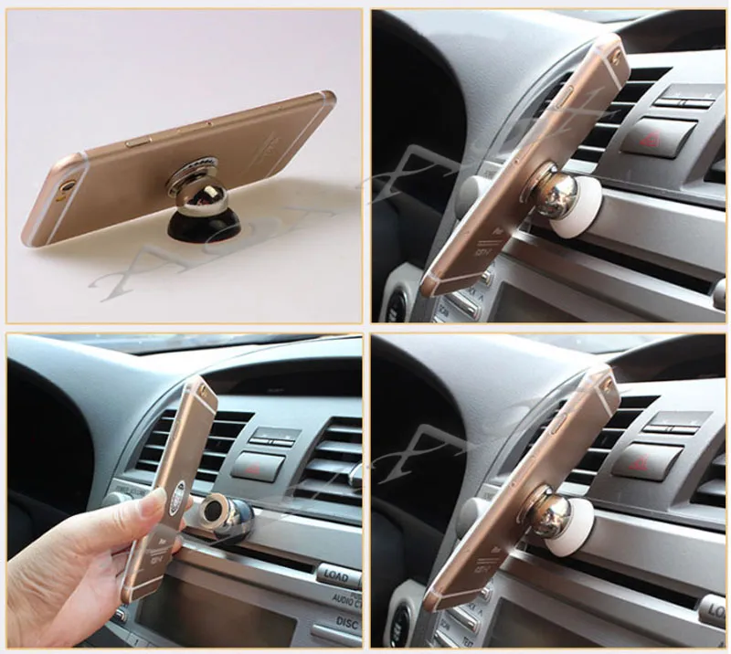 Magnet Car Holder For Iphone 6s 5s Accessories GPS Cradle Kit For Samsung s6 Stand Display Support Magnetic Smart Mobile Phone Car Holder