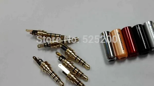 1 pièces Angle 2.5mm 4 pôles prise Audio mâle 2.5 Angle droit 90 degrés L forme pour bricolage soudure casque écouteur connecteur de prise