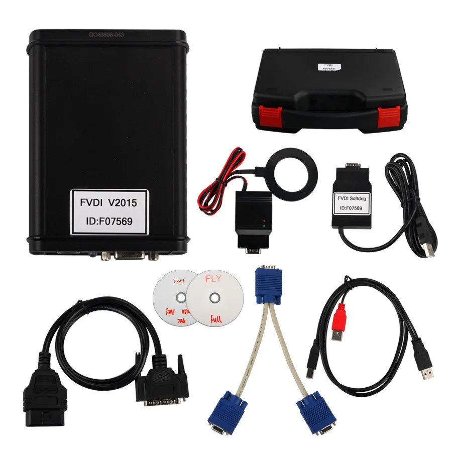 FVDI Full Set Diagnostic Tool Fvdi ABRITES Commander WITH 18 Softwares ...