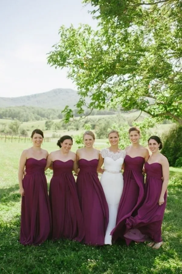 plum dresses