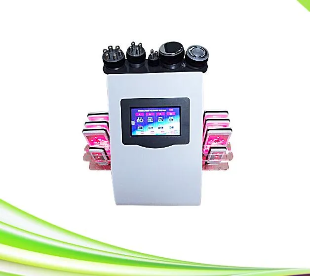 Machine professionnelle de laser lipo 6 en 1, amincissante, perte de poids, cavitation laser lipo, équipement de lifting du visage rf