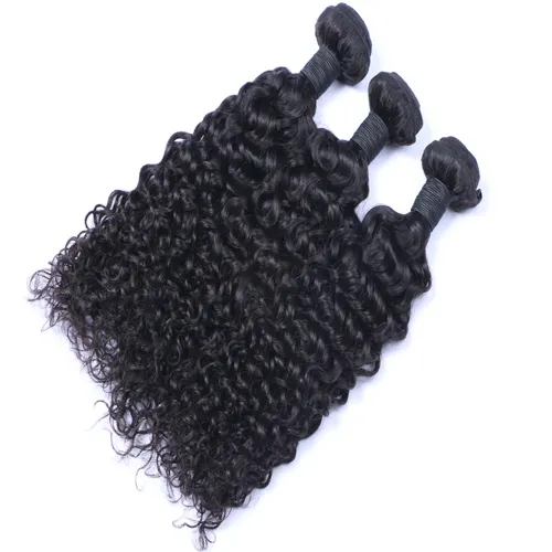 Cabelo encaracolado brasileira de alta qualidade extensões de cabelo encaracolado profundas peruanas da Malásia indianos ofertas bundle Cabelo cambojano brasileira