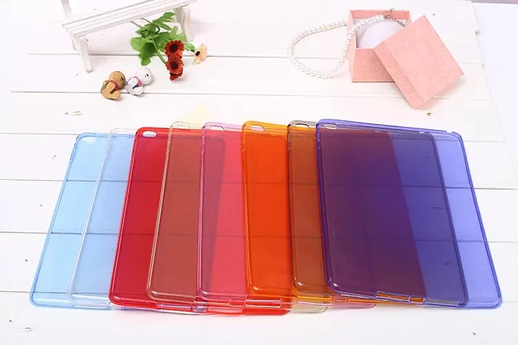 Newest Soft TPU Case For Apple iPad Mini 2 4 5 Air 2 Transparent Clear Protective Shell Skin For iPad 6 Air 2