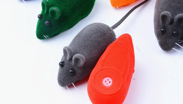 Hond kat spelen microfoons piepgeluid speelgoed mooie rat speelgoed muizen valse muis bauble multi-colors