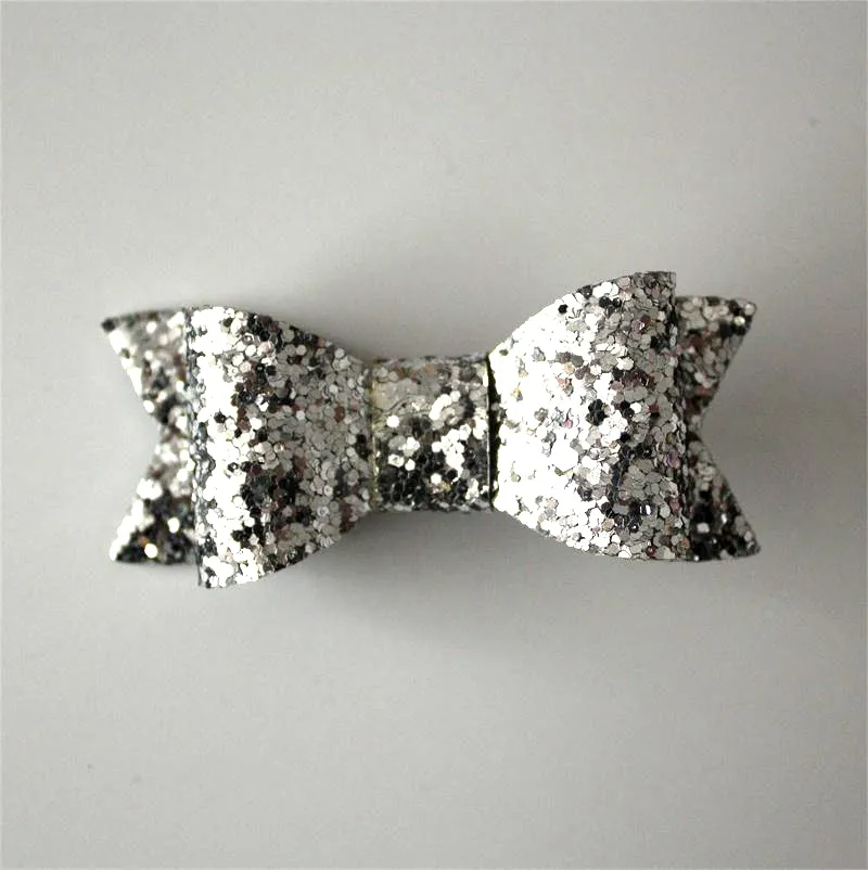 New Arrival Baby Hair Accessories Bestseller Glitter Felt Hair Clips Barrettes Modern Girls Hairpins