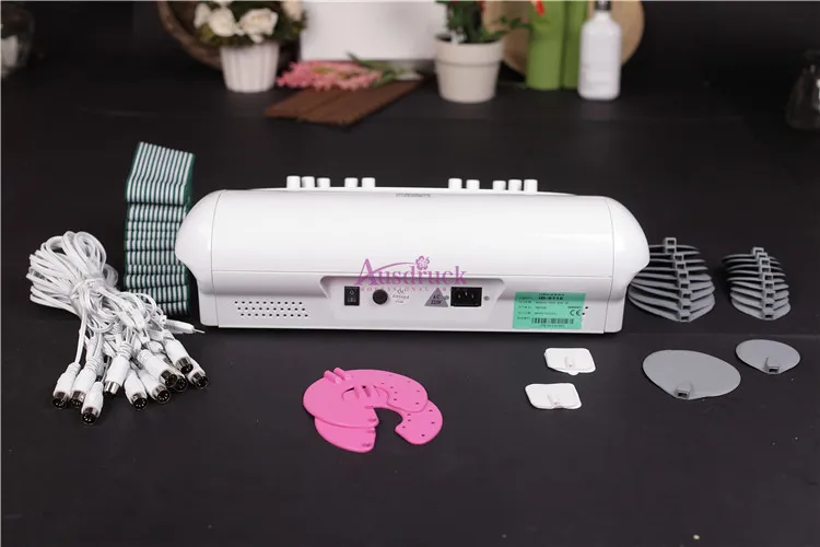 Modern design 22pads Microcurrent Electro Slim Electronic muscle stimulation Massage Breast Care Body Shaping beauty machine