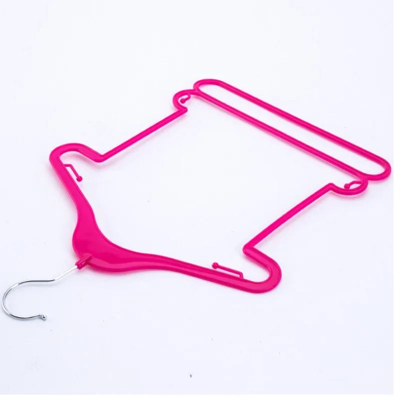 Hot Sale Plastic Hangers for Clothes Children Kids Clothes Pegs Swimwear Trousers Pants Laundry Drying Rack Baby Hangers