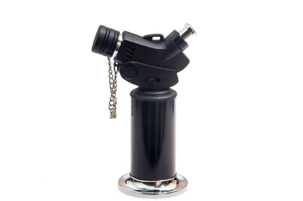 Jet Flame Lighter Jet Flame Gun Gas Butane Burner Torch Lighter Cooking Soldering BBQ Tool Cigarette Cigar Lighter