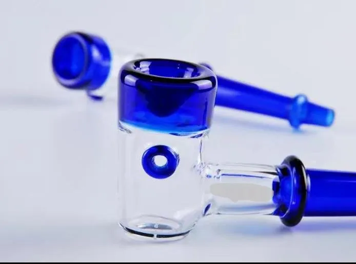 Mavi boru toptan cam boru sigara içme boru bağlantı parçaları
