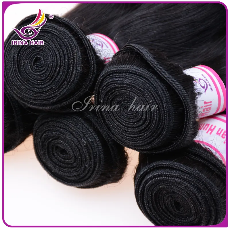 Whole IRINA beauty hair raw unprocessed brazilian peruvian malaysian indian human hair extensionbody wave top quality6838017