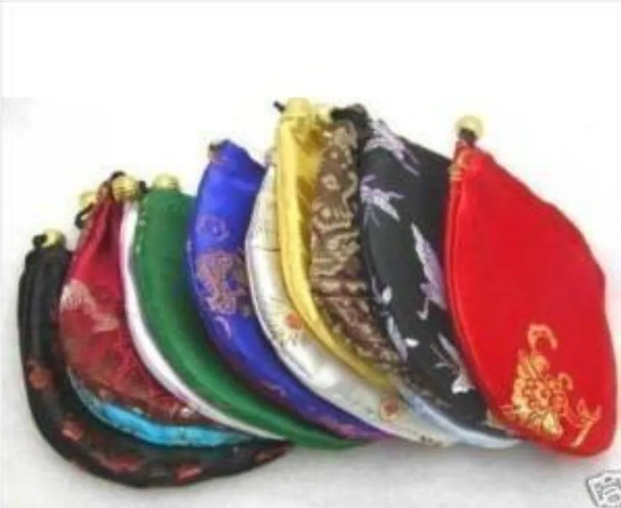 COMERCIO AL POR MAYOR 50pcs China Silk Pouches