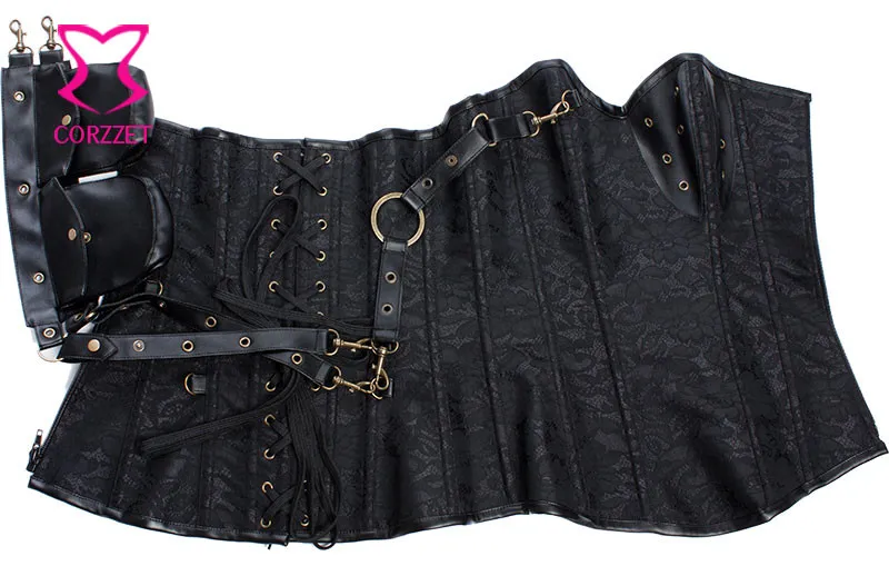 Corzzet Steampunk Clothing Women Corsets And Bustiers Plus Size