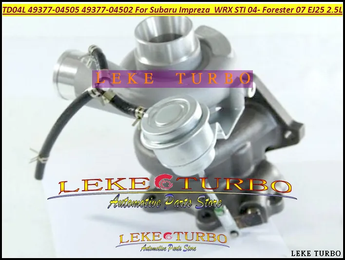 TD04L 49377-04505 49377-04502 49377-04504 14412AA4560 Turbo Turbocharger voor SUBARU INCREZA WRX STI 2004- FORESTER 07 EJ25 2.5L