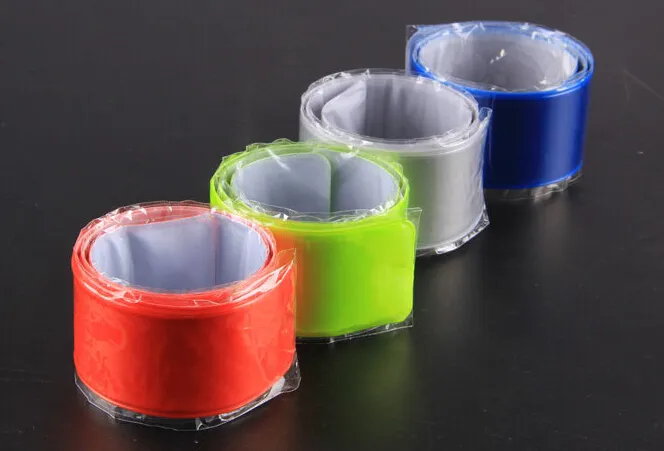 Fietscylcing beenbroekband band Reflecterende riem zonder afdrukken, 4 kleuren beschikbaar, / 