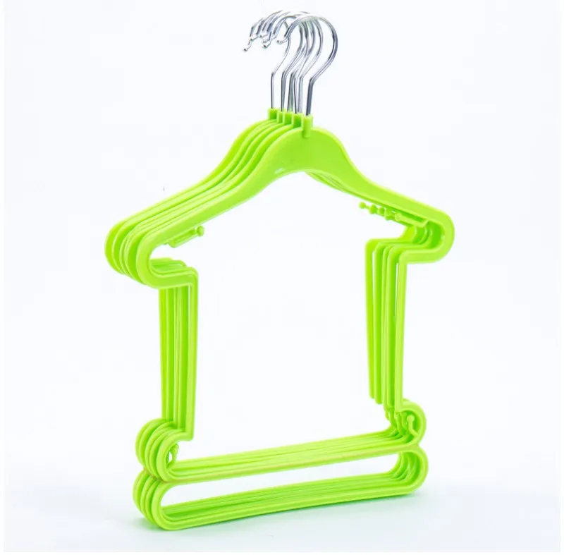 Hot Sale Plastic Hangers for Clothes Children Kids Clothes Pegs Swimwear Trousers Pants Laundry Drying Rack Baby Hangers