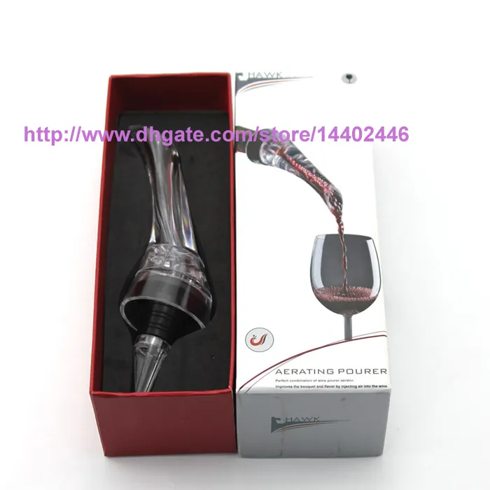 vin aérateur aérateur verseur aérateur compte-gouttes vin rouge essentiel bar bouteille voyage air rapide avec boîte-cadeau blanche