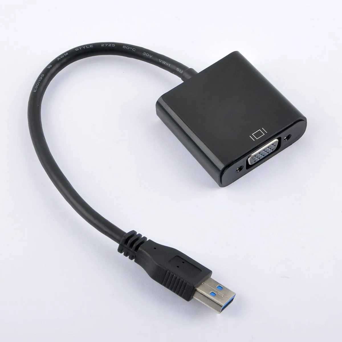 USB 3.0 إلى VGA محول محول متعدد الشاشة الفيديو الخارجي بطاقة الرسومات مجانا DHL الشحن