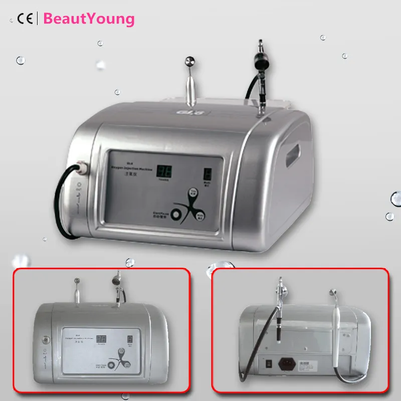 Portalbe Pure Oxygen Jet Peeling Facial Skin Care Anti-aging Rejuvenation Beauty Machine