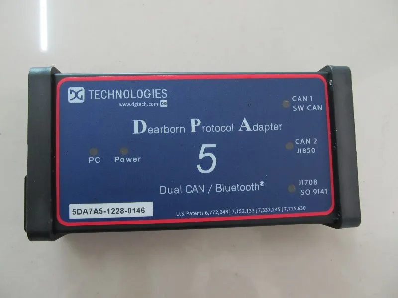 Ferramenta de diagnóstico de caminhão pesado dpa5 dearborn portocol adaptador 5 com todos os cabos scanner 2 anos de garantia