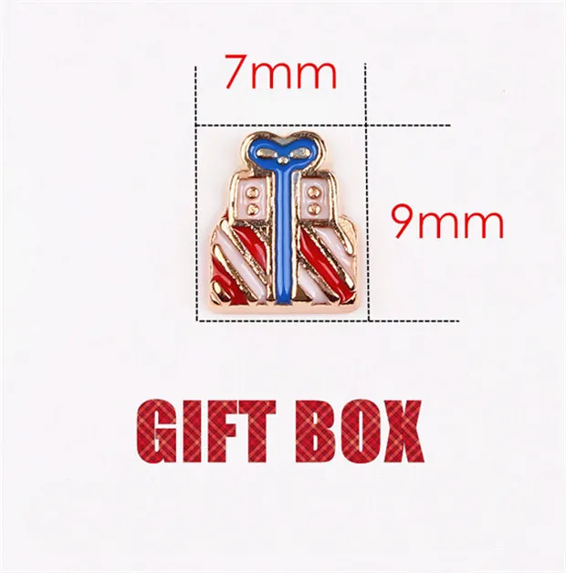 New Chirstmas Theme Charms Floating Locket Charm DIY For Glass Living Memory Locket Bracelets Necklace Jewelry Accessories K2926214