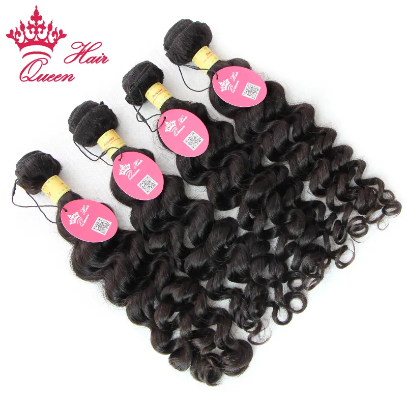 Produtos de cabelo queen pêlo peruano Virgem mais onda lote de alta qualidade pacote 100 cabelos humanos rápido 5801154