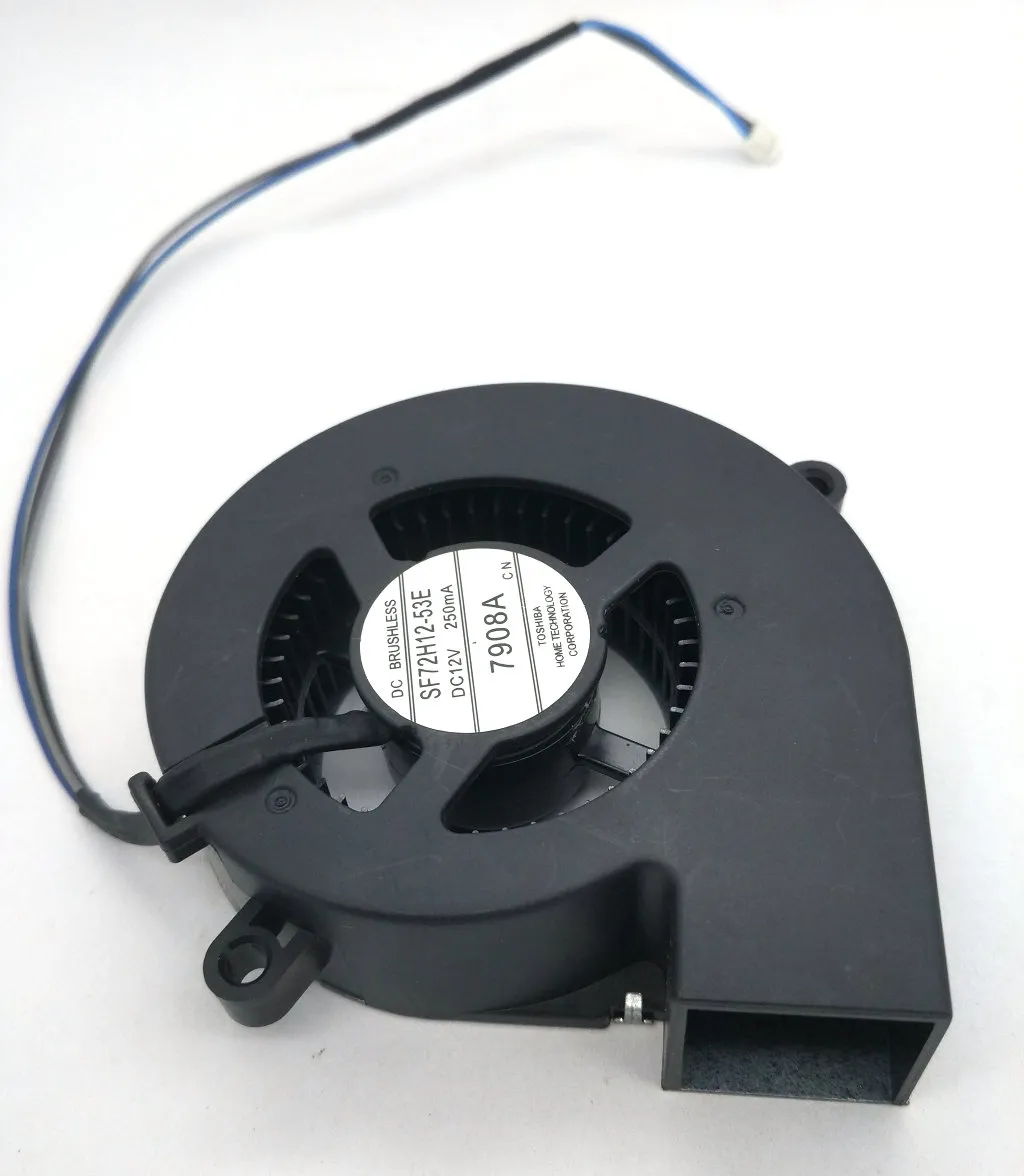 Оригинальный SF72H12-53E 12V 250MA 70*20 мм вентилятор вентилятор проектора