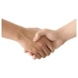 shaking hand