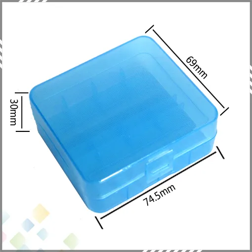 2*26650 Battery Case Box Safety Holder Storage Container Colorful High Quality Plastic Portable Case fit 26650 Battery DHL Free