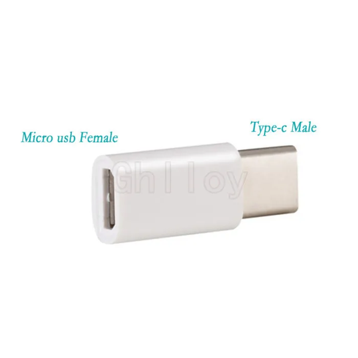 USB 3.1 Type C Male to Micro USB 2.0 5Pin Female Data Adapter for Tablet & Phone