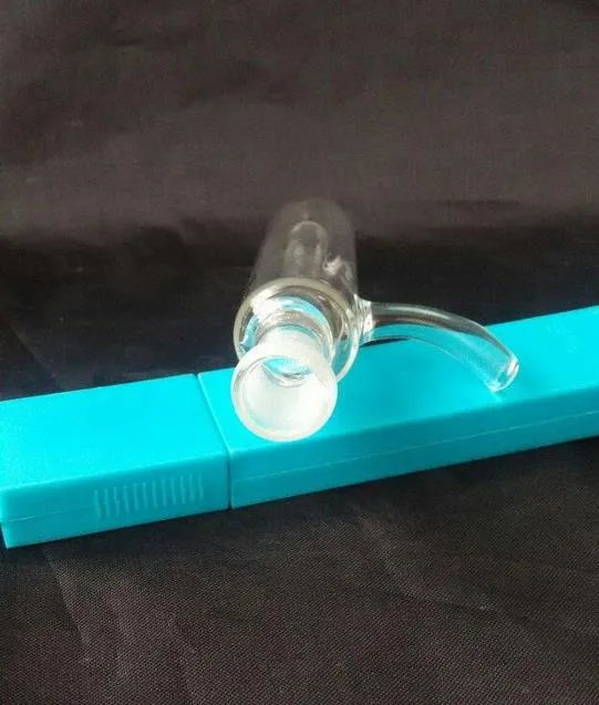 Groothandel gratis verzending ----- 2015 nieuwe mini externe filter waterpijp transparant glas / glazen bong, maat 10 * 2cm, gemakkelijk te dragen en te gebruiken