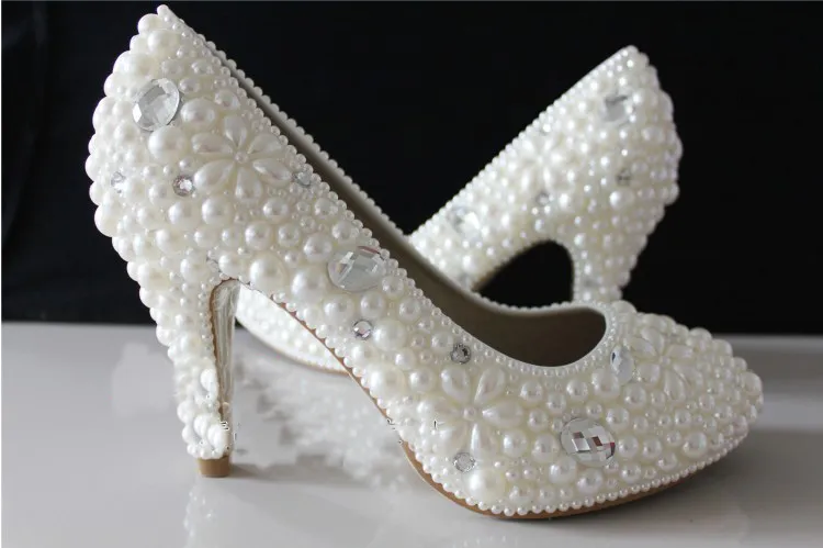 Corresponder a sua festa de aniversário da noite Outfit Vestido sapatos Incríveis Sapatos de Noiva de Casamento Toe Strass Strass para a celebração da mulher