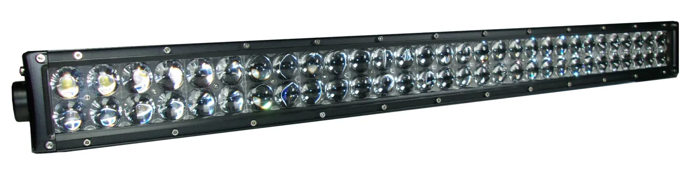Curvo 288W 50 '' pollici Light Bar 96X3W LED lightbar 12V 24V per auto camion 4x4 ATV guida fuoristrada SUV fendinebbia