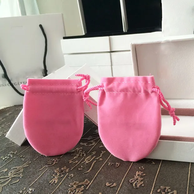 En gros 50 pièces6*7.5CM pochettes à bijoux boîte d'emballage sacs pour Bracelets perles breloques compatibles avec les bijoux de marque bijoux pour femmes