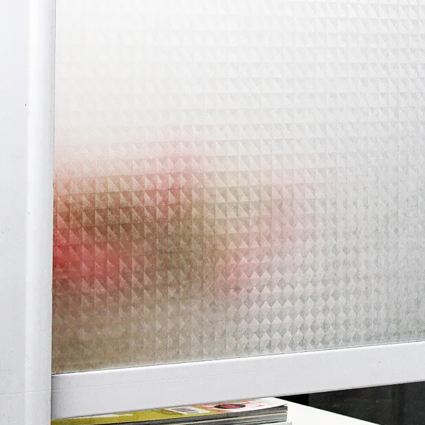 45X200CM Scrubs Frosted Privacy Frost Home Dormitorio Baño Ventana de vidrio Película adhesiva JE17
