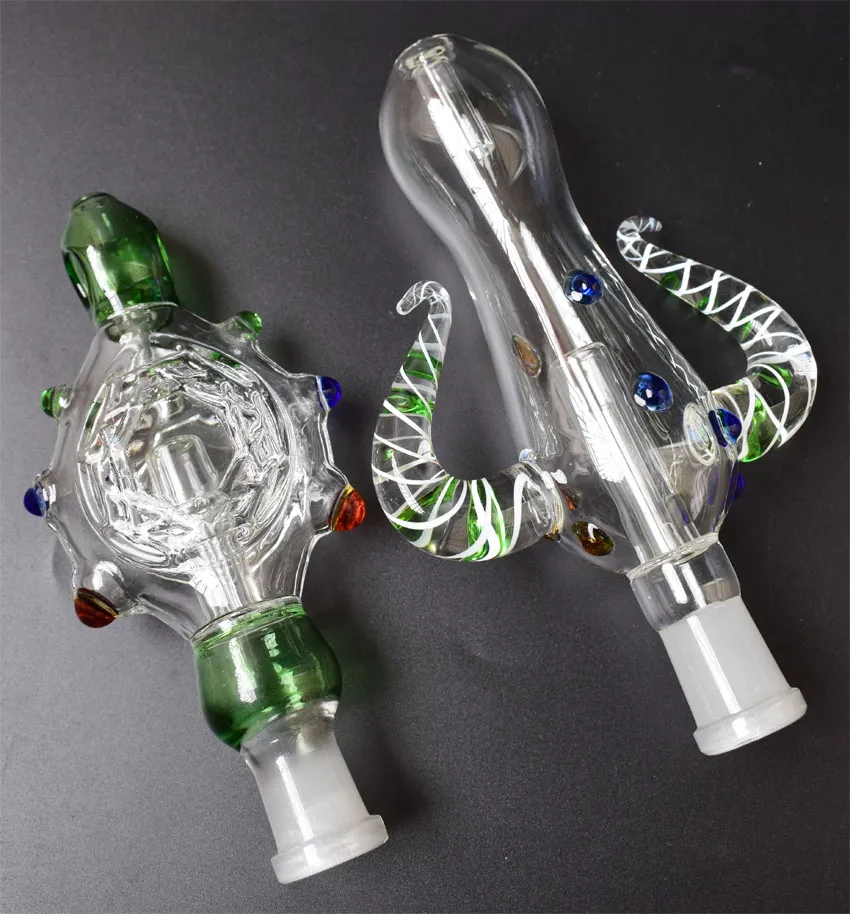 Tubos de vidrio Mini 2.0 3.0 4.0 5.0 kit de 14 mm de agua Bongs Grado superior de vidrio para tuberías de agua fumadores