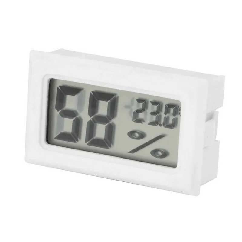 Groothandel-mini digitale LCD-indoor temperatuur vochtigheidsmeter thermometer hygrometer meter