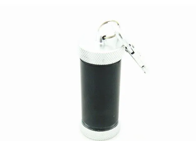 Bärbar tryckt Ashtray Höjd 58mm 66mm 71mm Keychain med lock askkopp