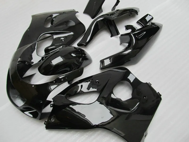 Högkvalitativ fairing kit för SUZUKI GSXR600 GSXR750 1996-2000 GSX-R 600/750 96 97 98 99 00 Alla glansiga svarta fairings Set GB2