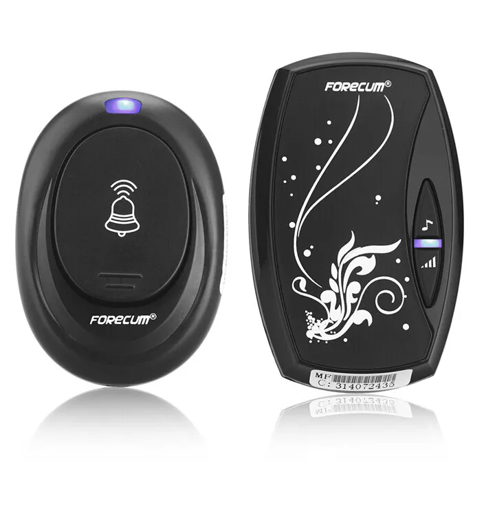 Venda quente à prova d 'água da campainha sem fio Digital Porta sem fio Bell Deorbell sem fio 36 Tune Melody Decorações Home com Plug UE