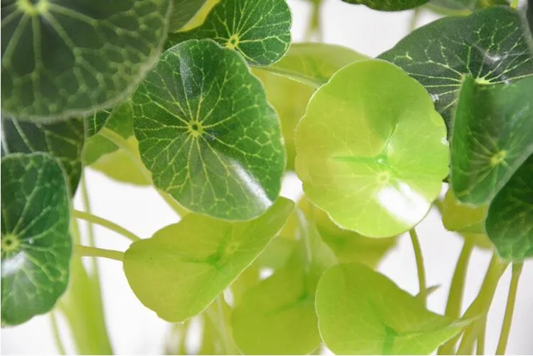 Зеленый Шелковый лист лотоса искусственные цветы 12 головок с белым barba реального сенсорный ткань чистый ручной процесс бесплатная доставка DT005